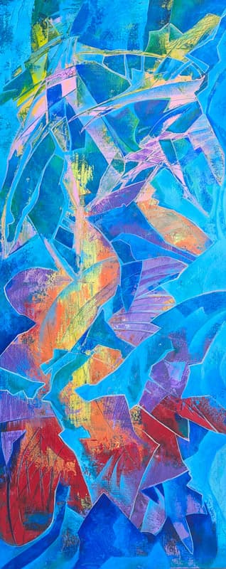 Абстрактная картина "Импровизация 25/12"