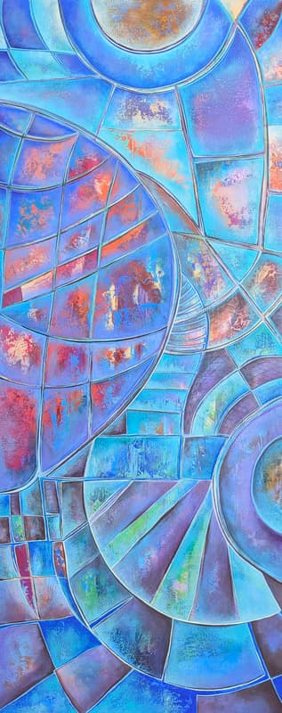 Абстрактная картина "Композиция 25/09"