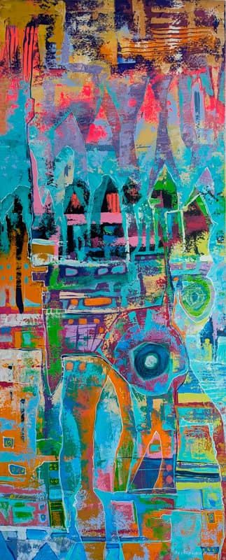 Абстрактная картина "Композиция 22/23"